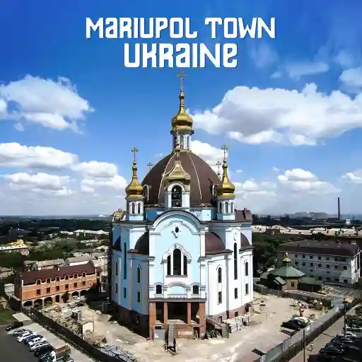Mariupol town Ukraine