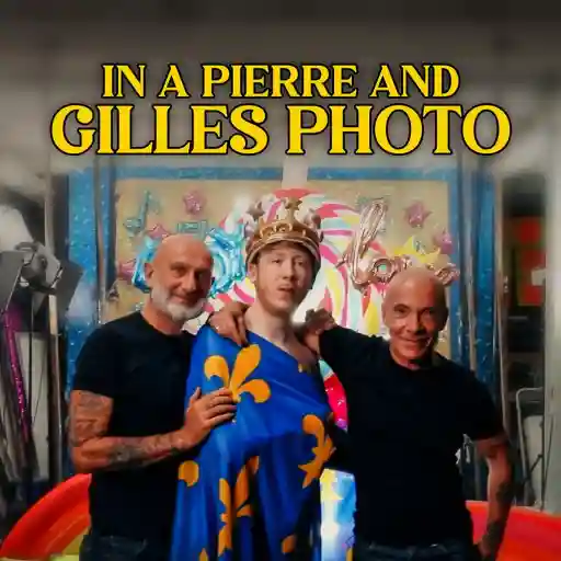 In a Pierre and Gilles photo