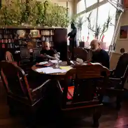 In a Pierre and Gilles photo